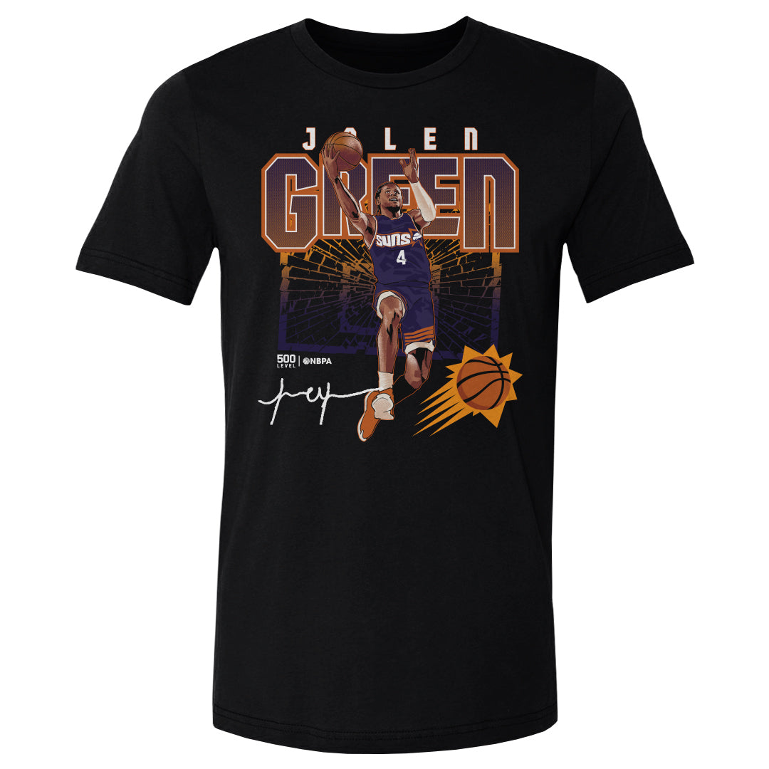 Jalen Green Phoenix Suns Shattered WHT