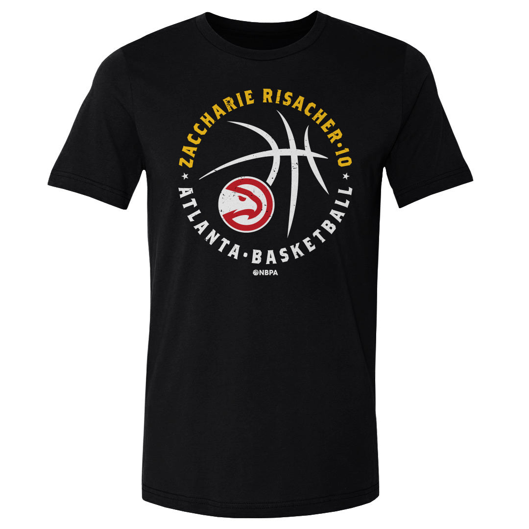 Zaccharie Risacher Atlanta Hawks Player Ball WHT