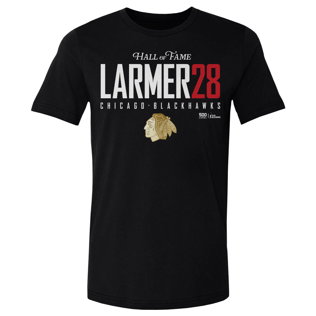 Steve Larmer Chicago Blackhawks H.O.F. Elite WHT