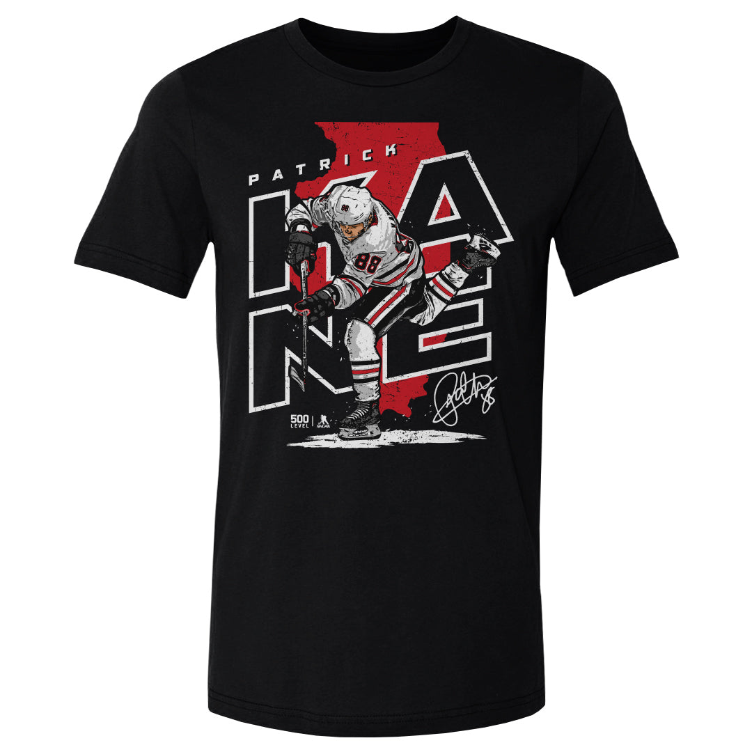 Patrick Kane Chicago Player Map WHT