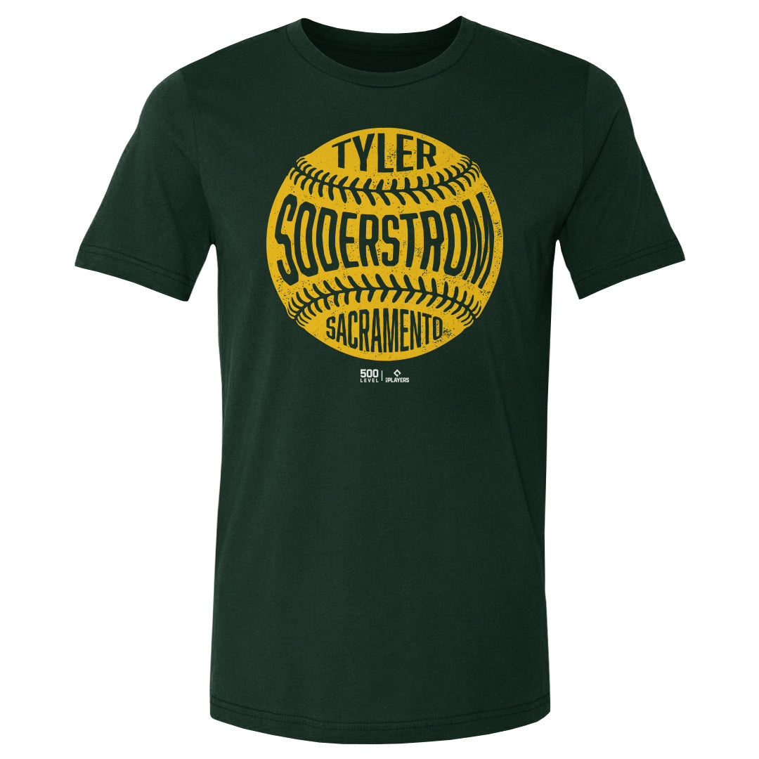 Tyler Soderstrom Sacramento Vintage Baseball WHT