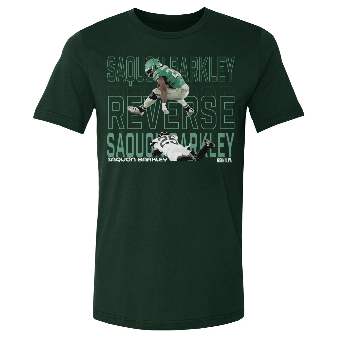 Saquon Barkley Philadelphia Hurdle WHT