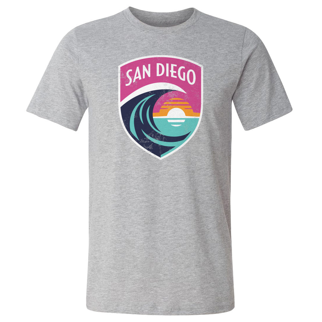San Diego Wave FC Vintage Primary Logo WHT