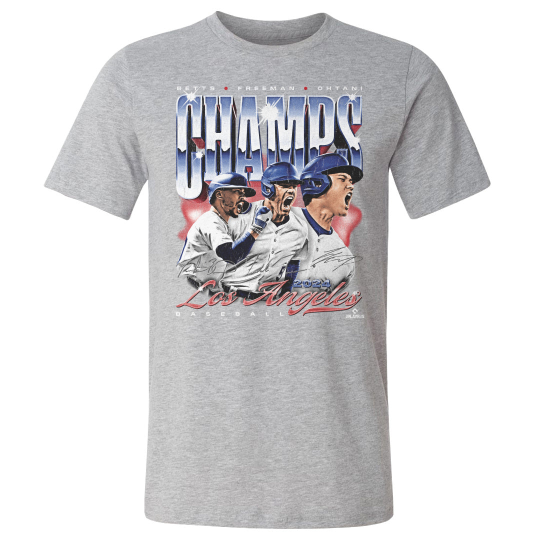 Los Angeles Baseball 2024 Champs Trio Vintage WHT