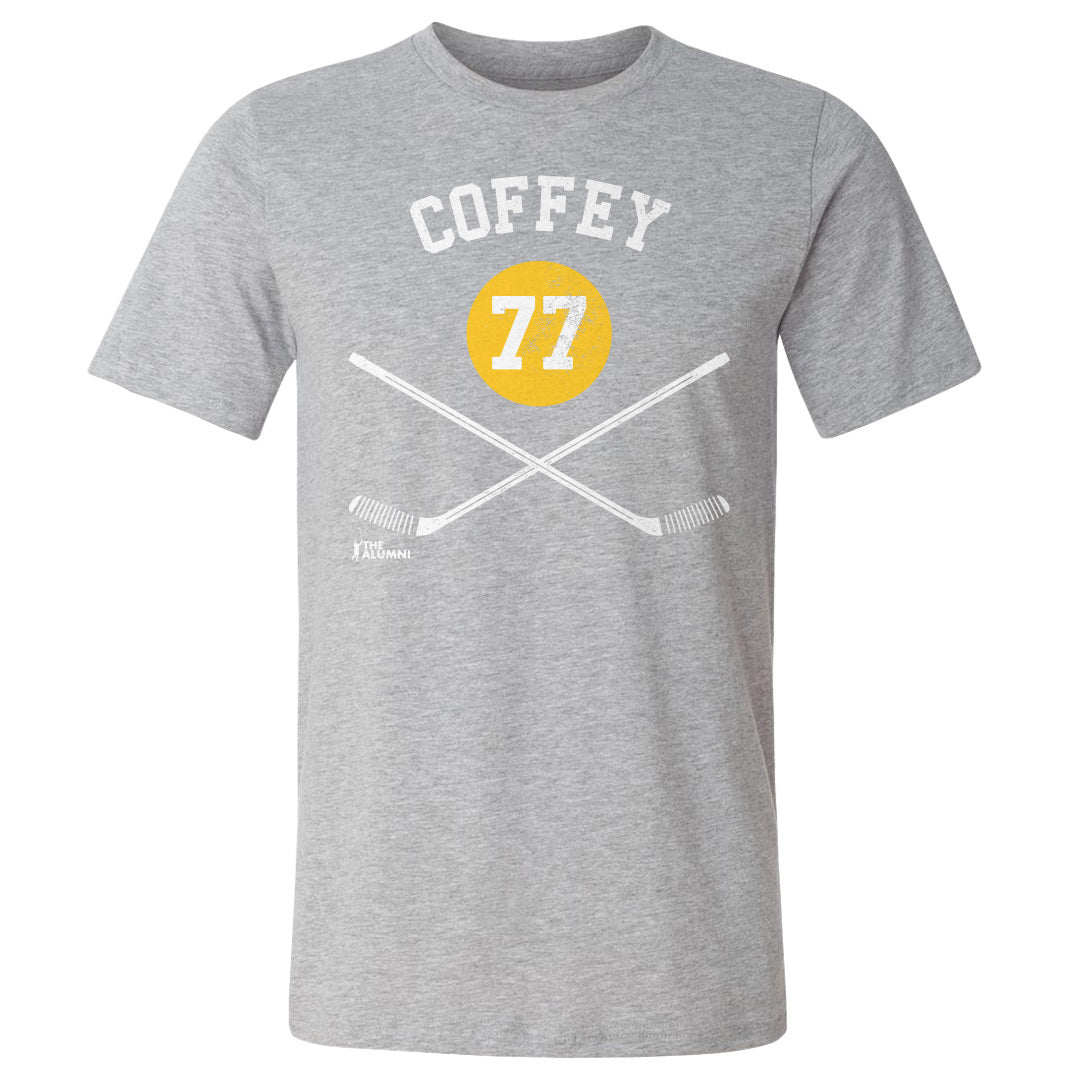 Paul Coffey Pittsburgh 77 Sticks WHT