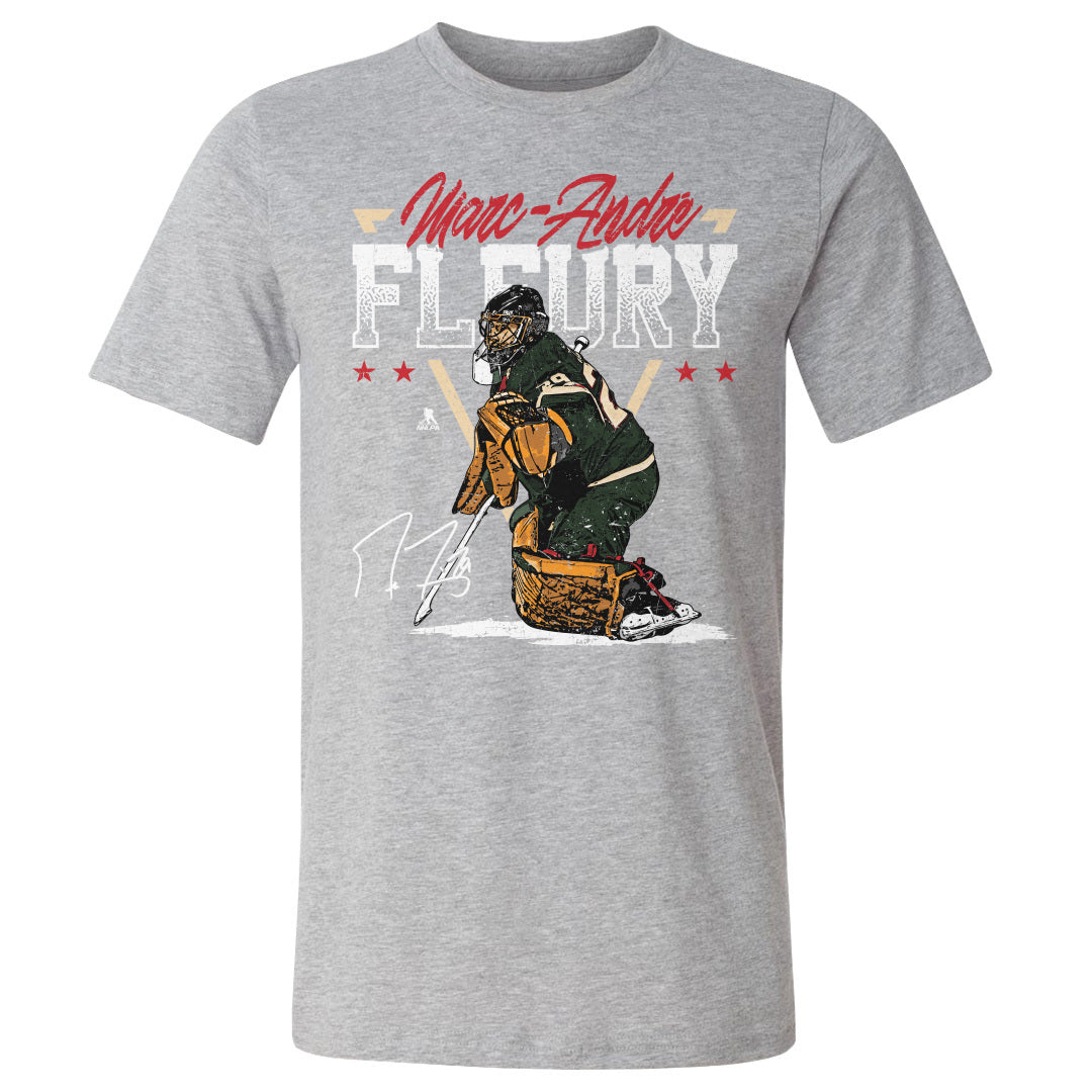 Marc-Andre Fleury Minnesota Triangle Name WHT