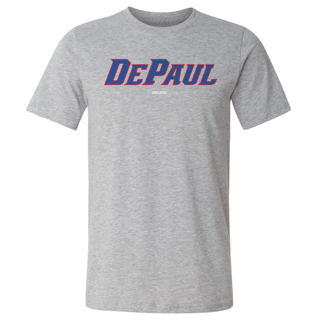 DePaul Blue Demons Wordmark WHT