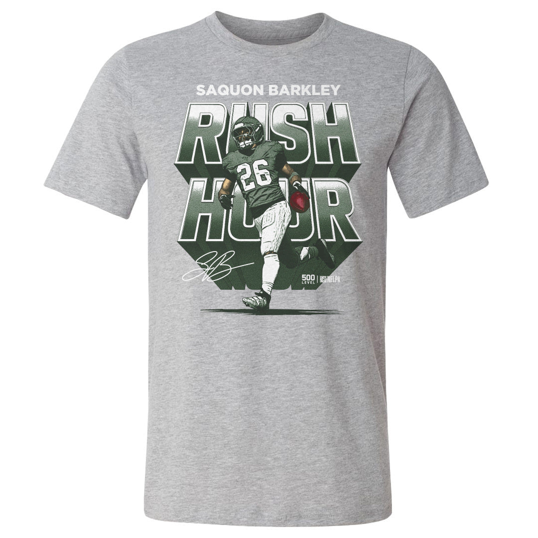 Saquon Barkley Philadelphia Rush Hour WHT