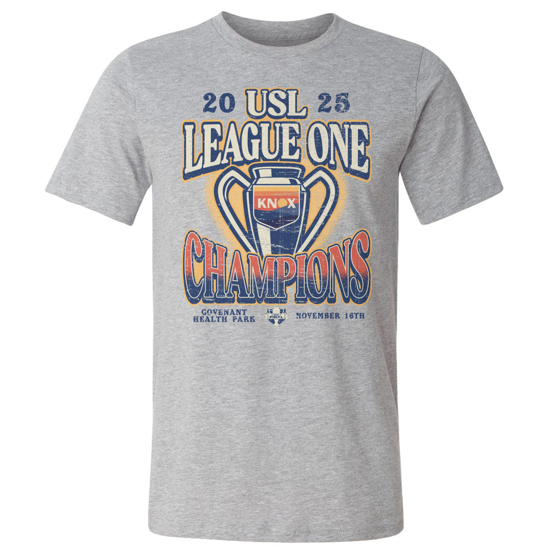 One Knoxville SC 2025 USL League One Final Champions Trophy WHT