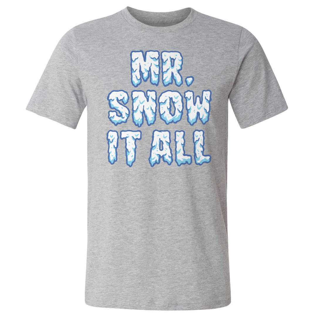 Christmas Mr. Snow It All WHT