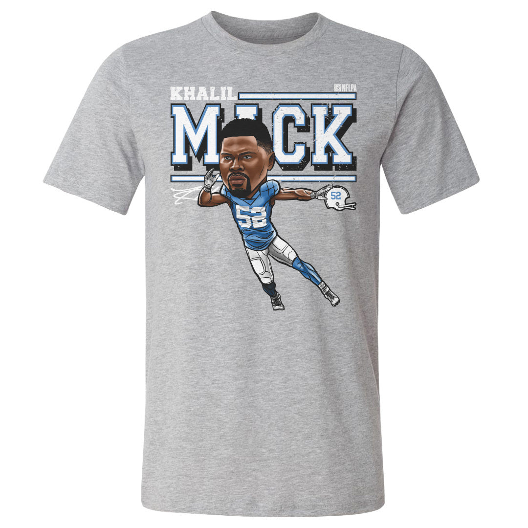 Khalil Mack Los Angeles C Cartoon WHT