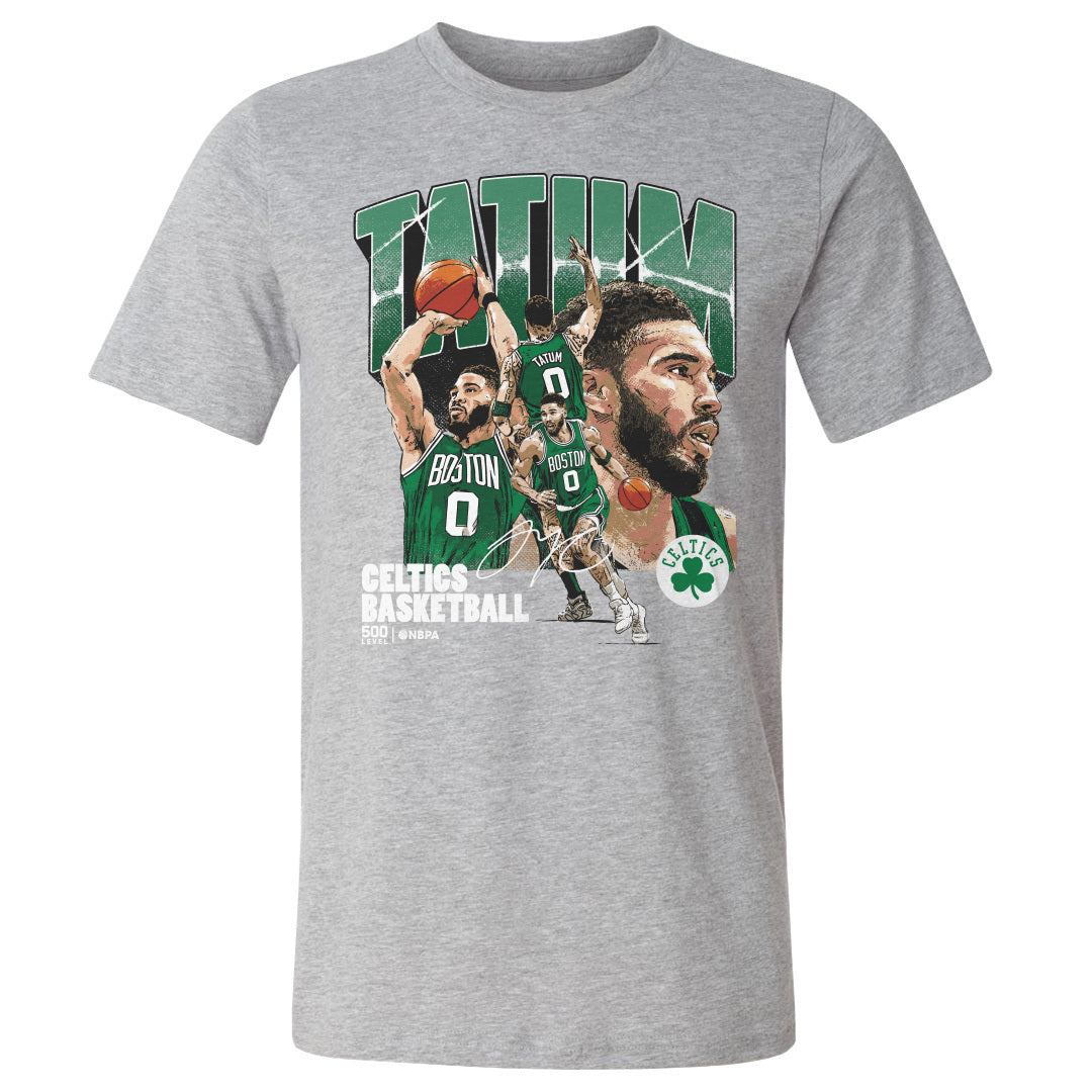 Jayson Tatum Boston Celtics Collage WHT
