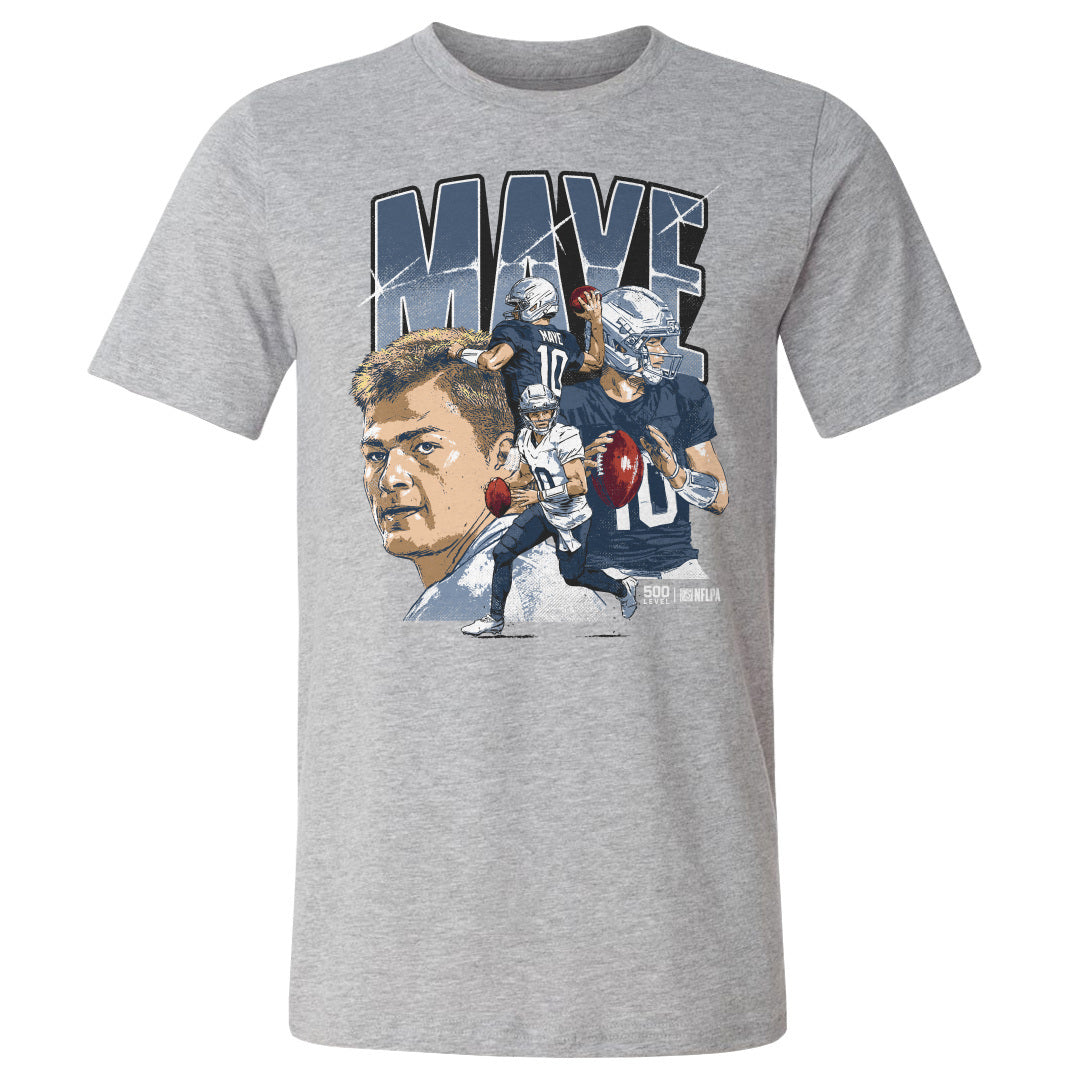 Drake Maye New England Collage WHT