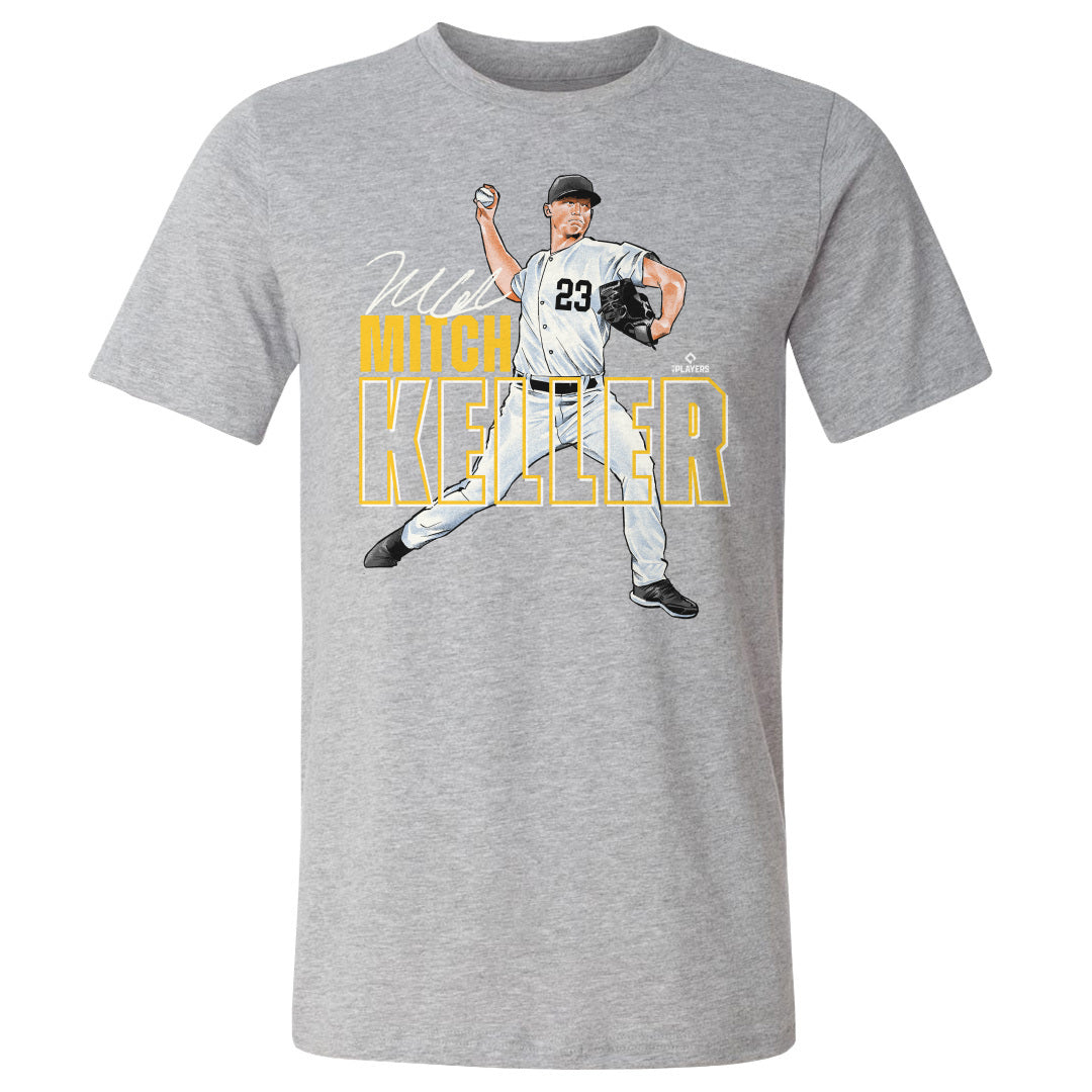 Mitch Keller Pittsburgh Stance WHT