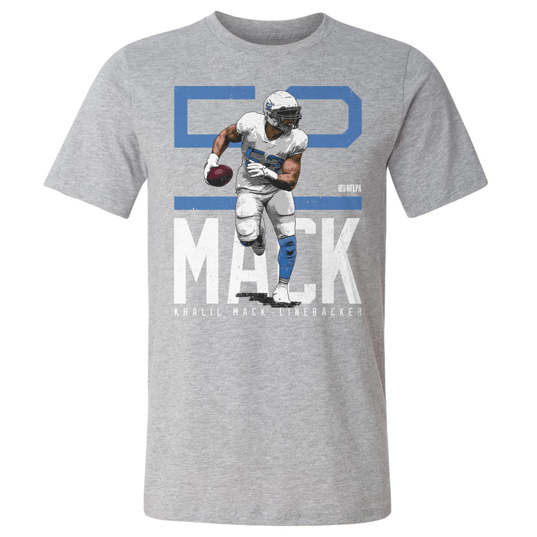 Khalil Mack Los Angeles C Bold Number WHT