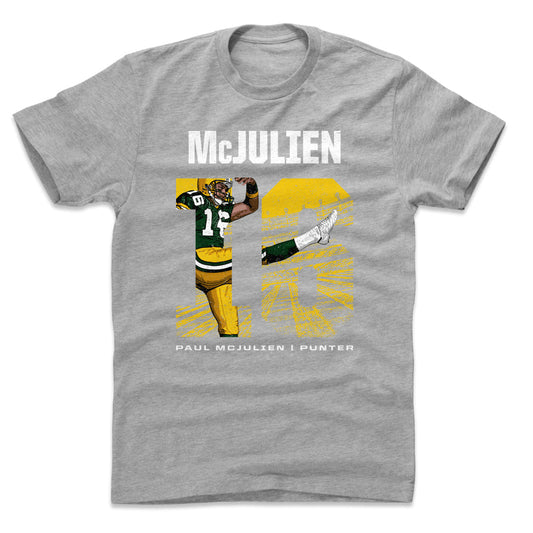 Paul McJulien Throwback WHT Mens T Shirt 500 Level Officially Licensed Fan Gear