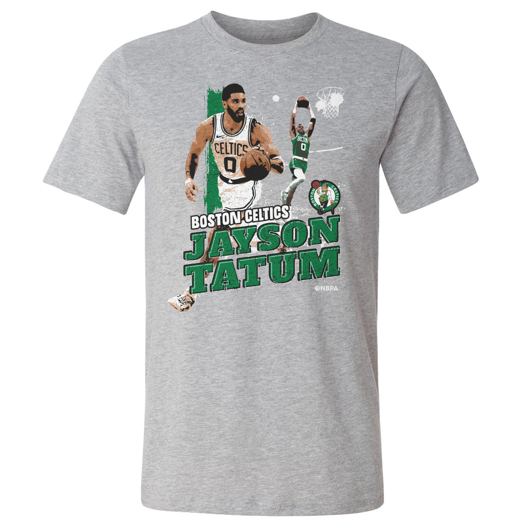Jayson Tatum Boston Celtics Gritty WHT