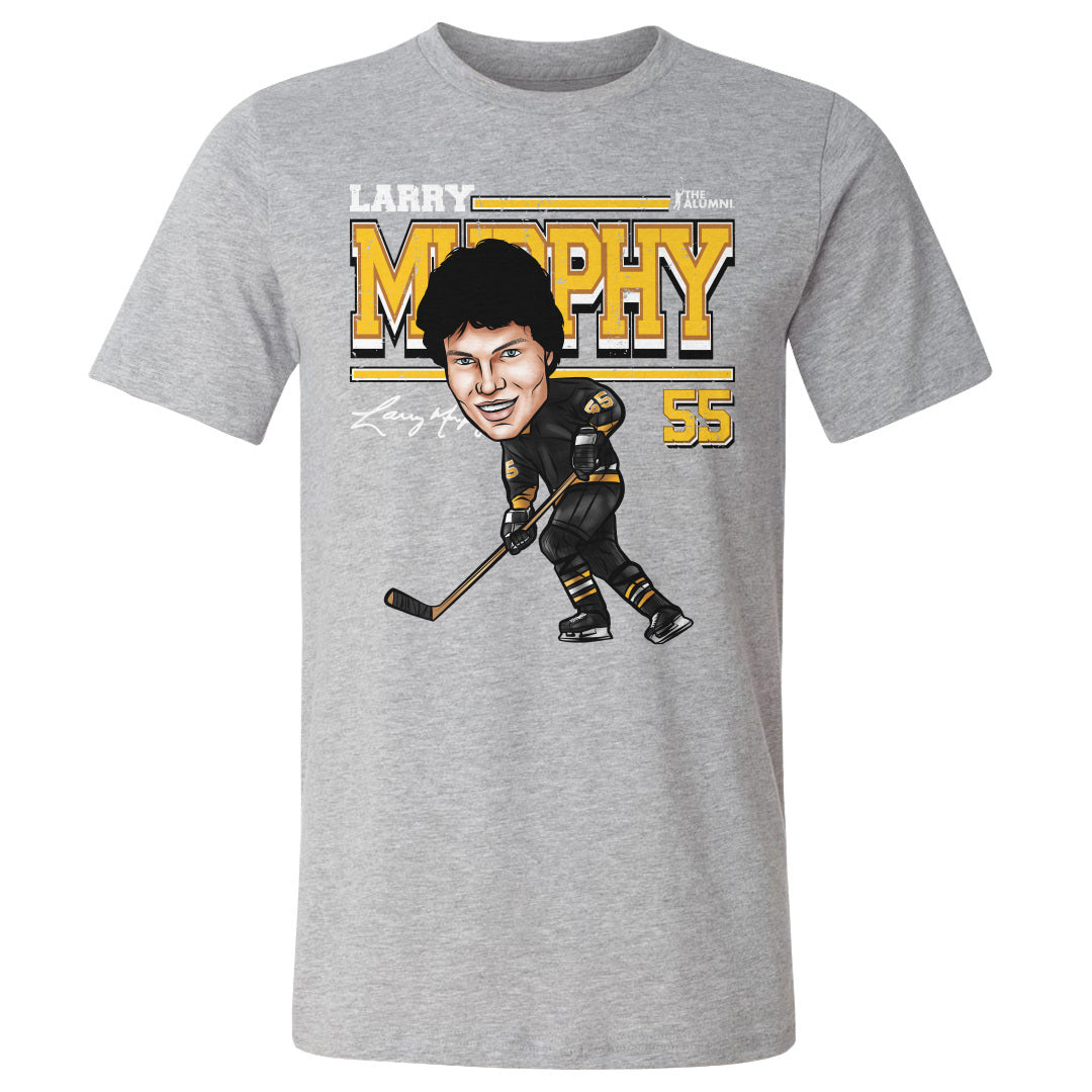 Larry Murphy Pittsburgh Cartoon WHT