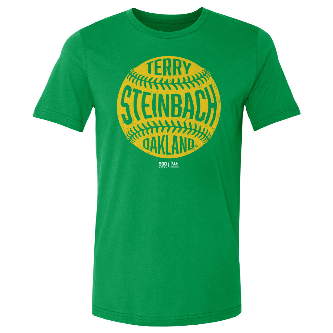 Terry Steinbach Oakland Vintage Baseball WHT