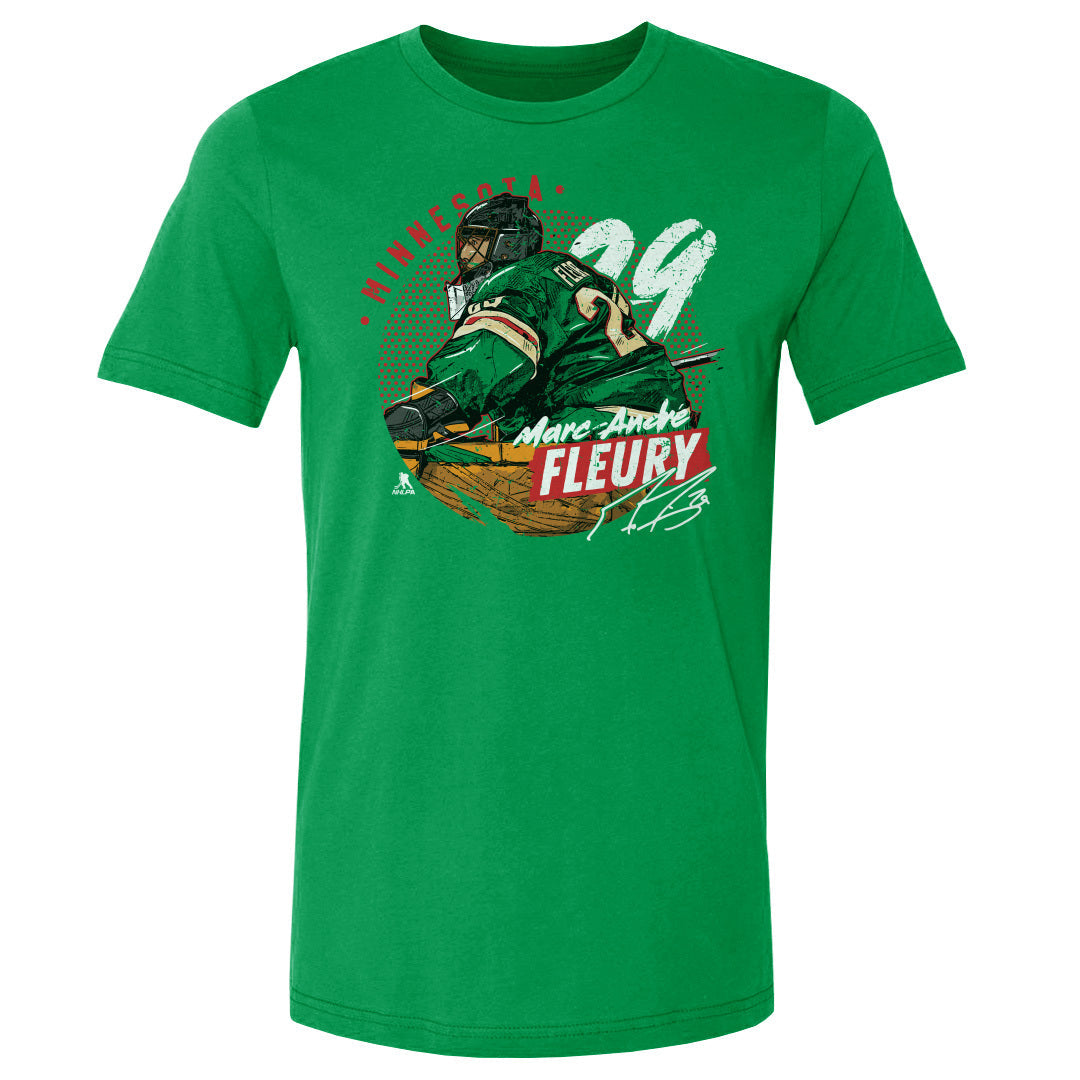 Marc-Andre Fleury Minnesota Dots WHT