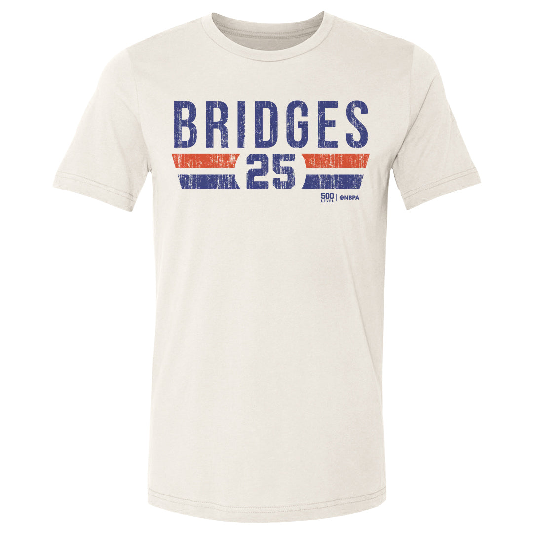 Mikal Bridges New York Knicks Font