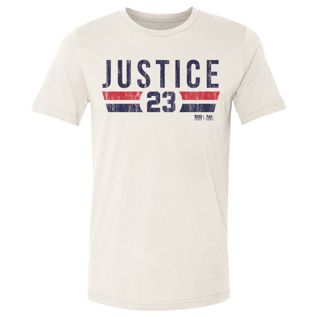 David Justice Atlanta Font