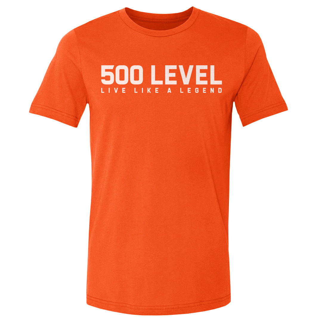 500 LEVEL Wordmark WHT