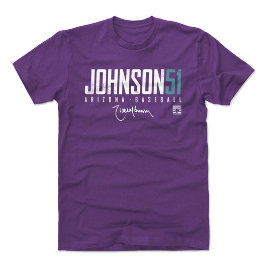 Randy Johnson Arizona Elite WHT Mens T Shirt 500 Level Officially Licensed Fan Gear