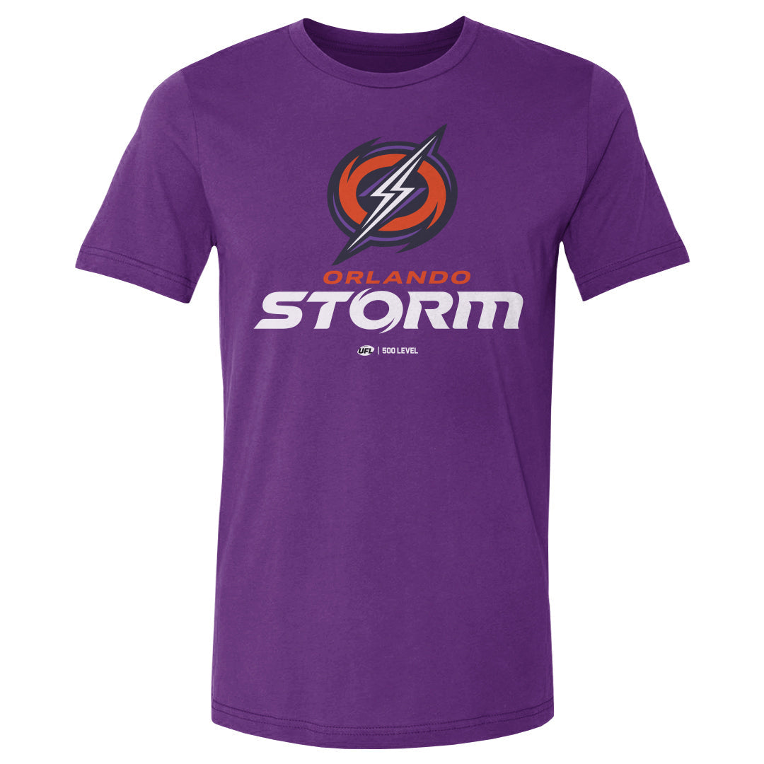 Orlando Storm Primary Logo WHT