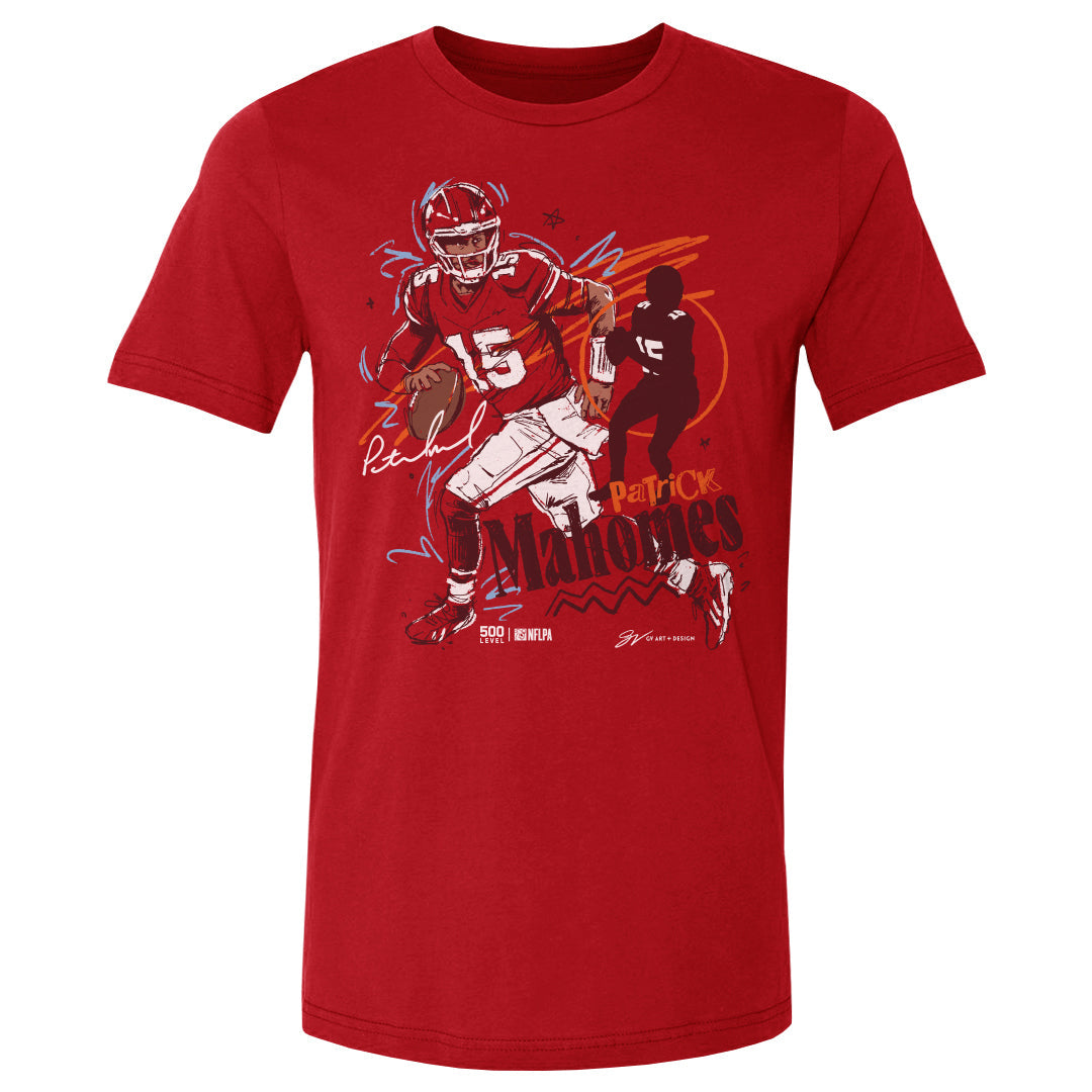 Patrick Mahomes Kansas City Scribble WHT