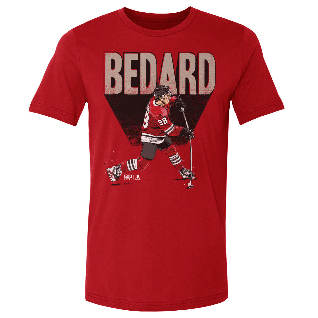 Connor Bedard Chicago Bold WHT