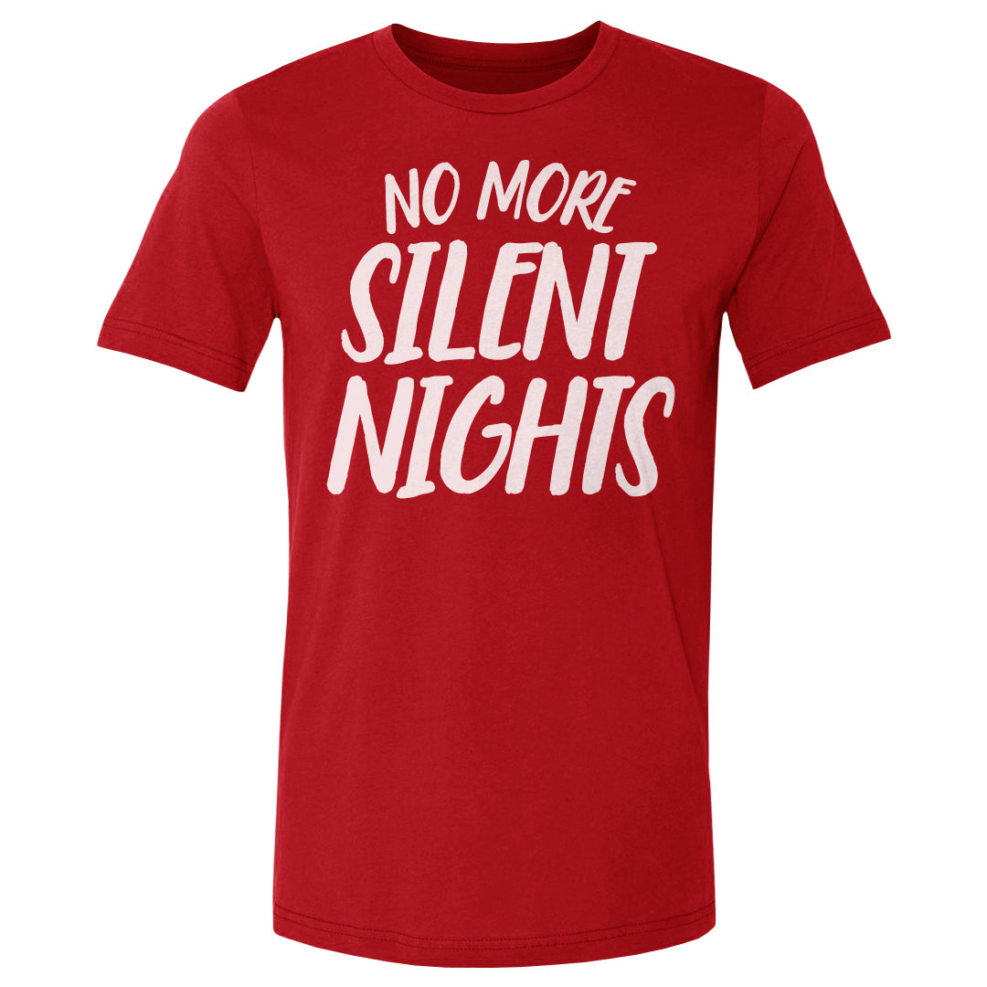 Christmas No More Silent Nights WHT