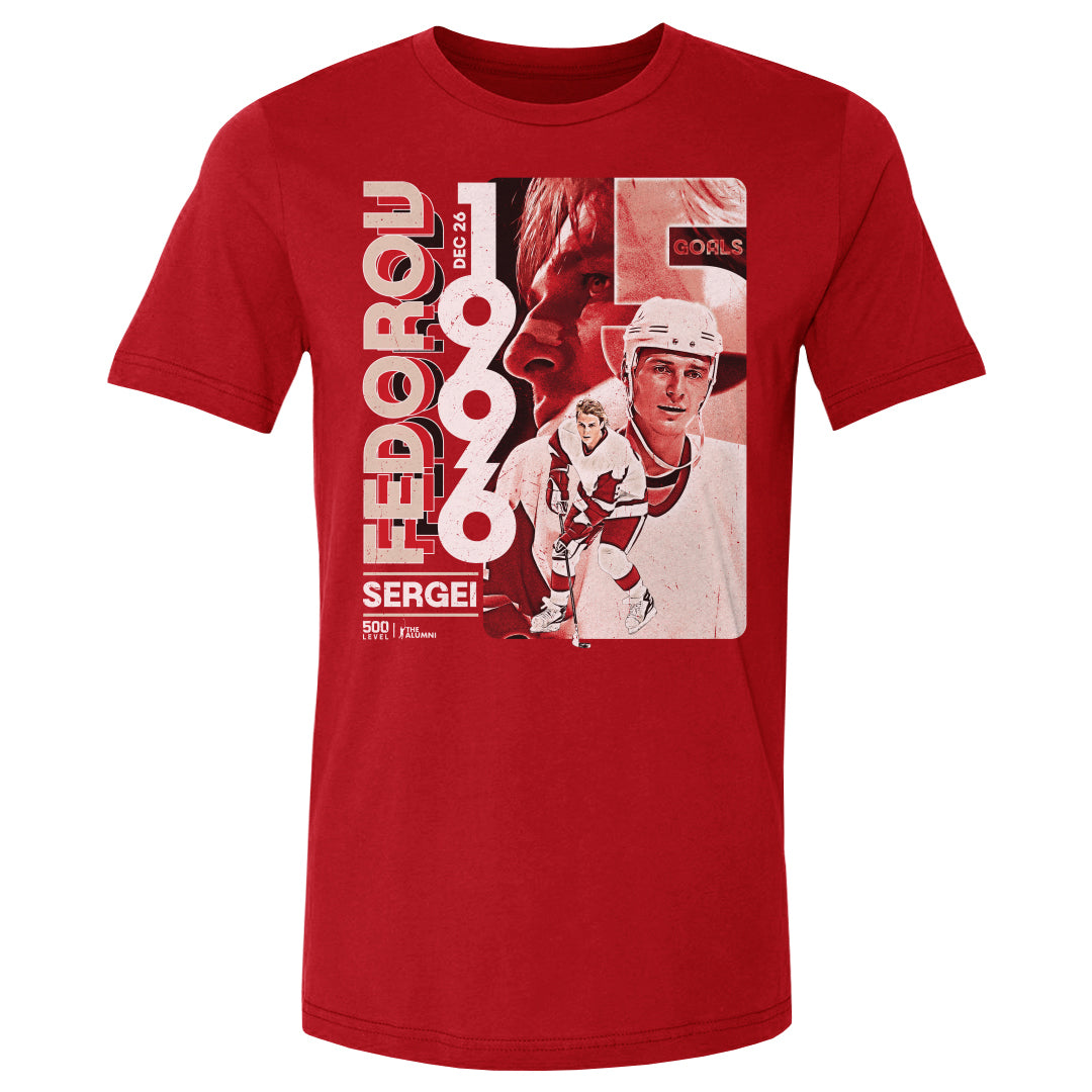 Sergei Fedorov Detroit 5 Goal Game 1996 WHT