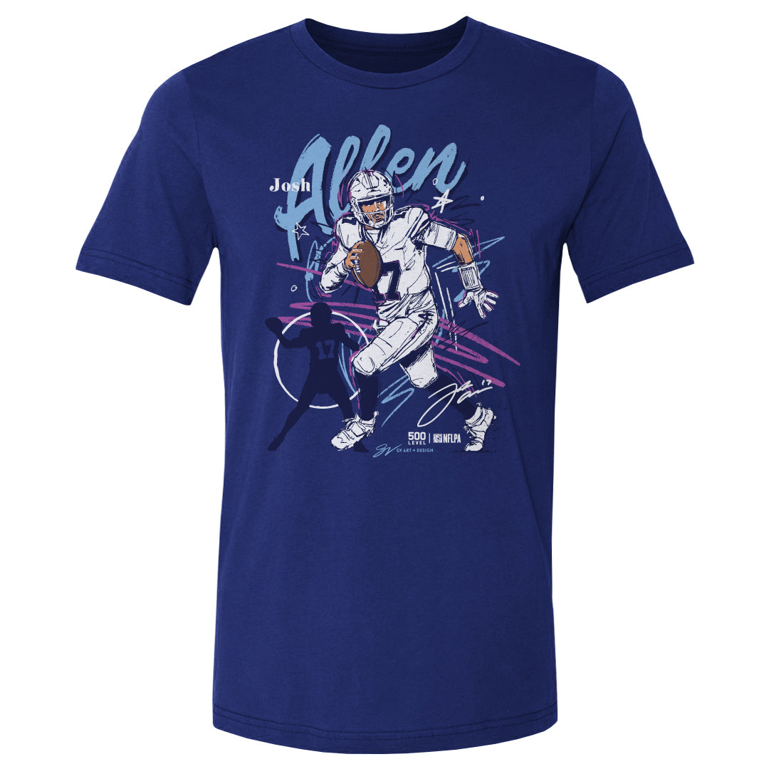 Josh Allen Buffalo Scribble WHT