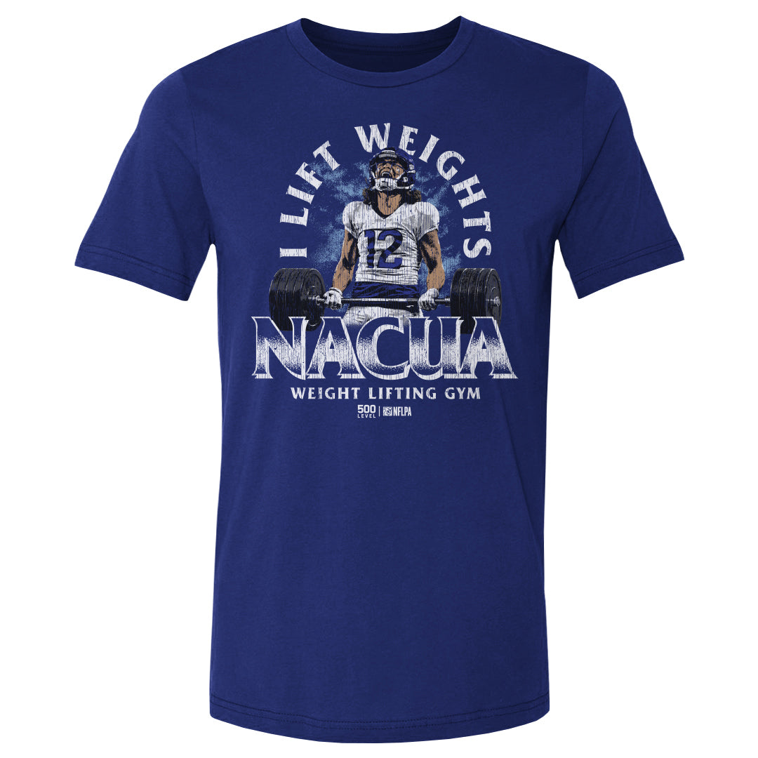 Puka Nacua Los Angeles R I Lift Weights WHT