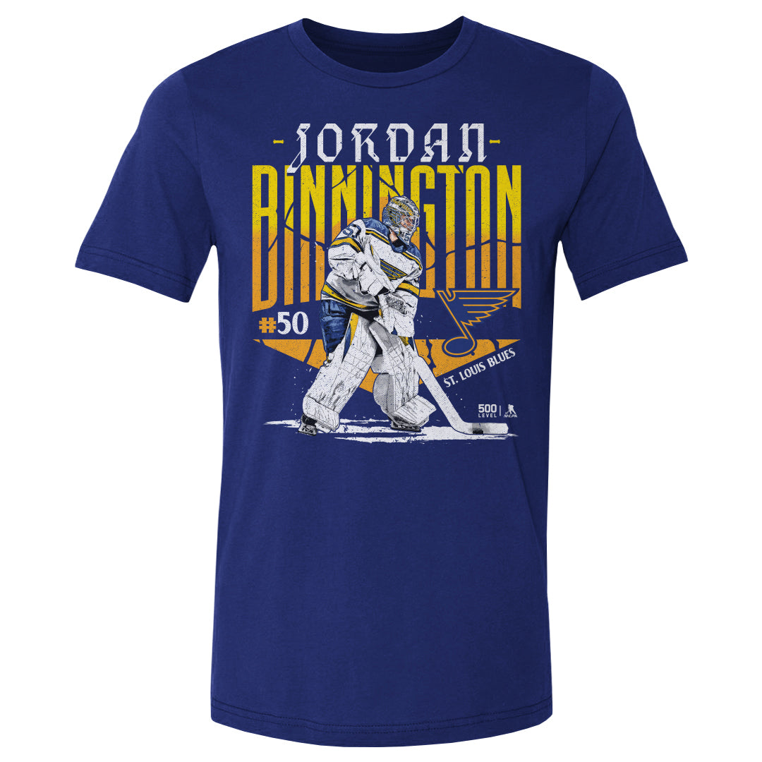 Jordan Binnington St. Louis Blues Player Name WHT