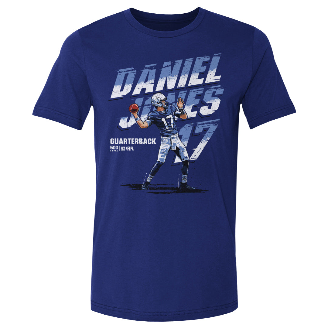 Daniel Jones Indianapolis Name Number WHT