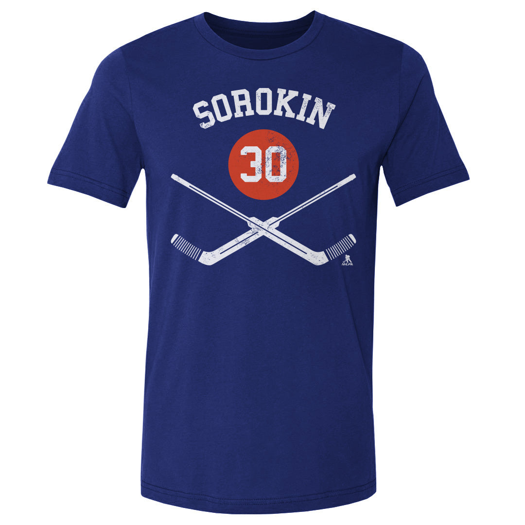 Ilya Sorokin New York I Goalie Sticks WHT