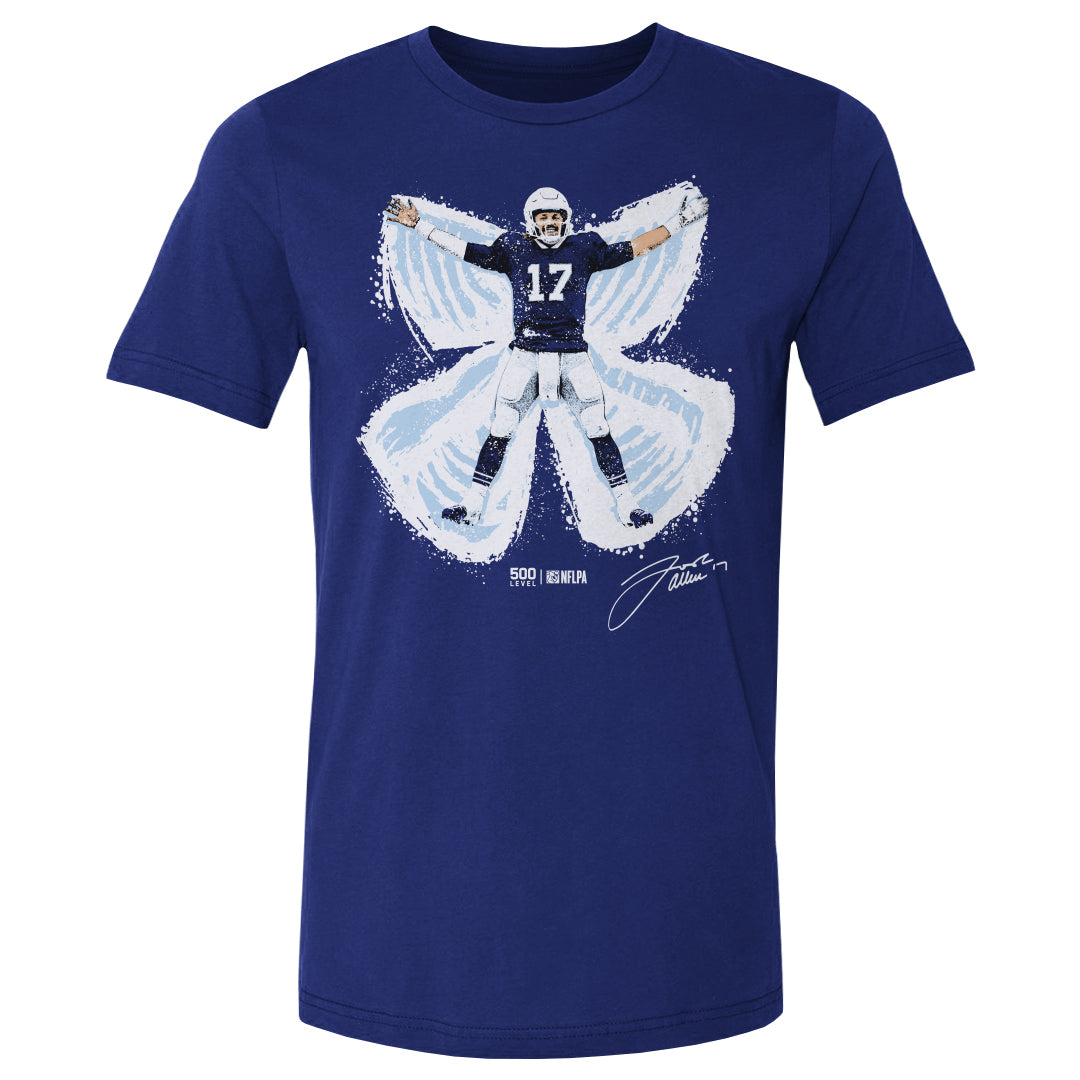 Josh Allen Buffalo Snow Angel WHT