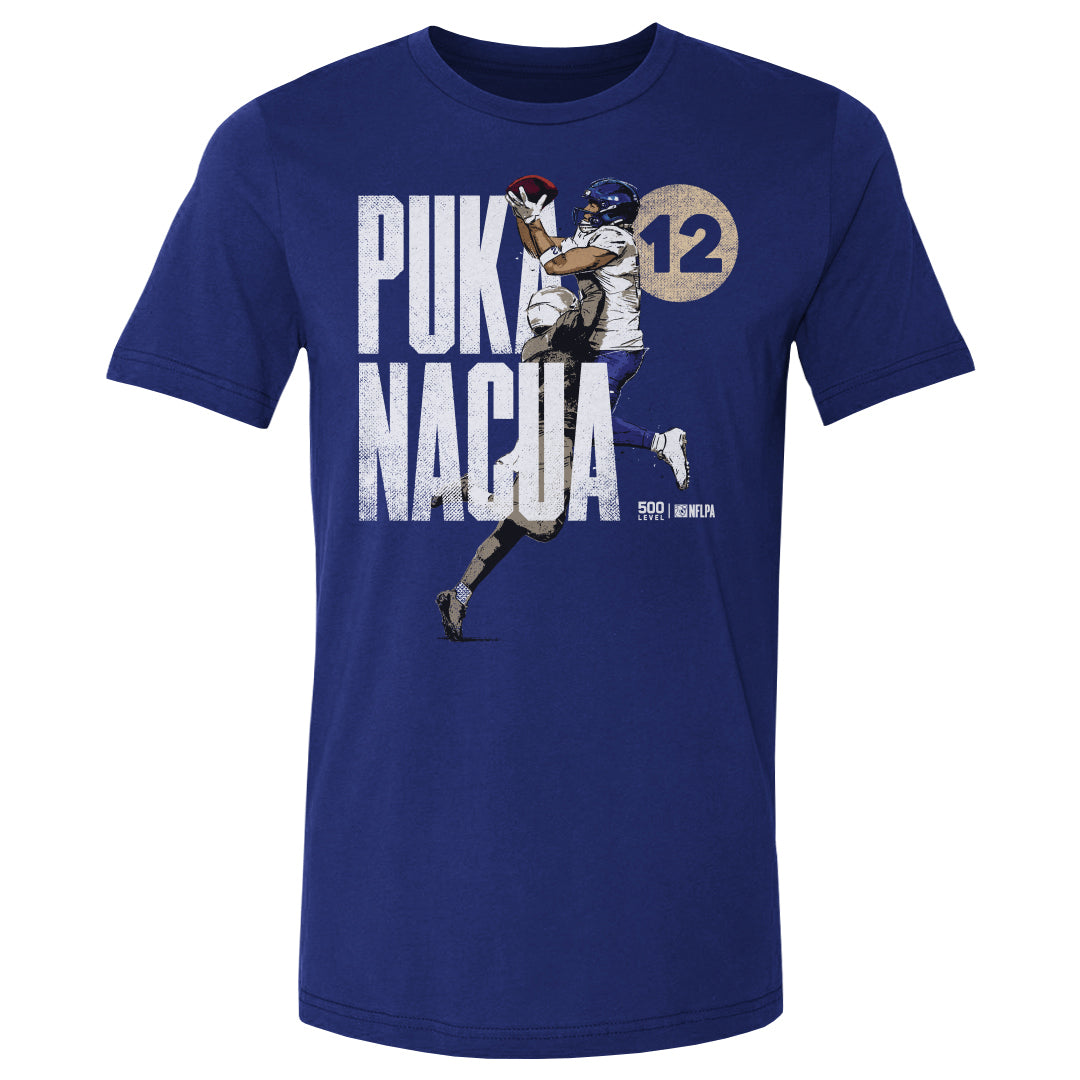 Puka Nacua Los Angeles R Player Name WHT