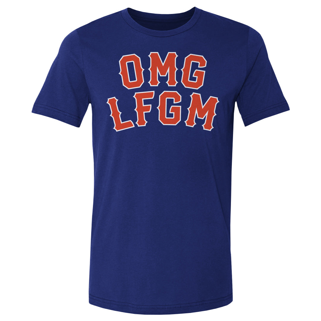 New York M Baseball OMG LFGM WHT