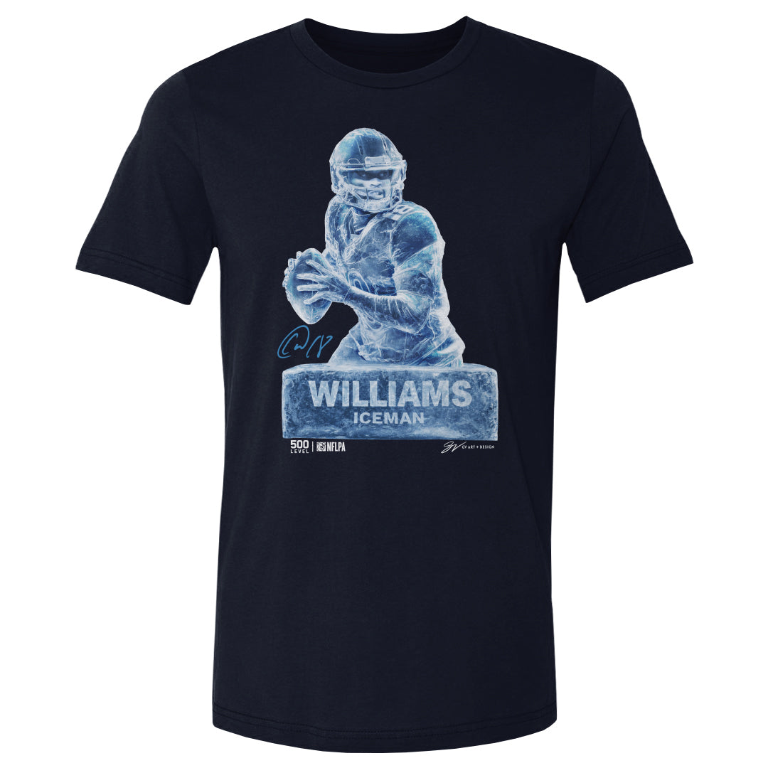 Caleb Williams Chicago Iceman Sculpture WHT