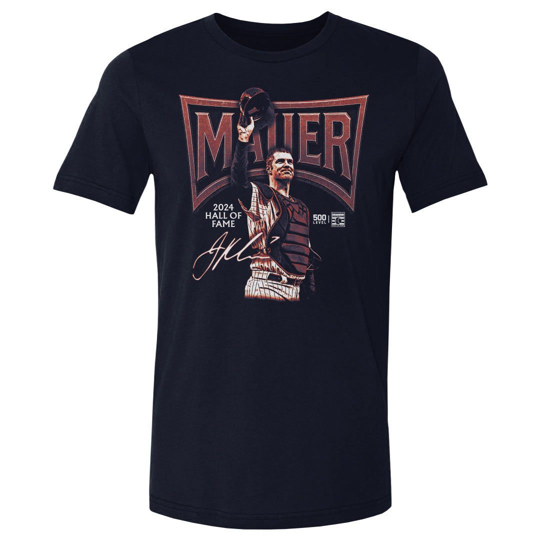 Joe Mauer Minnesota Banner Bitmap WHT
