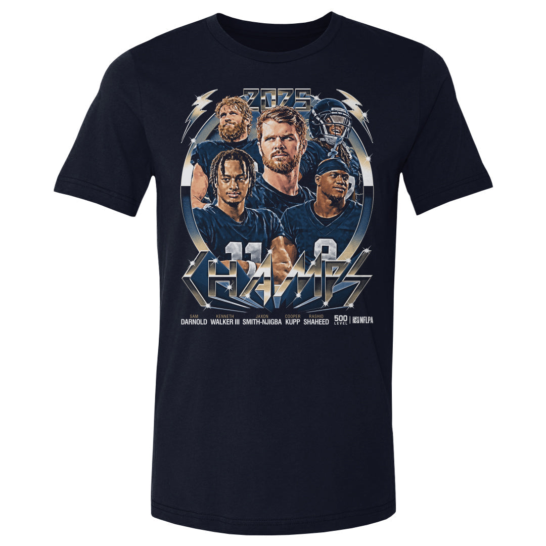 Seattle Football 2025 Champs Vintage WHT