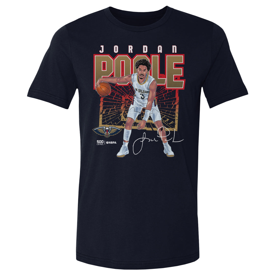 Jordan Poole New Orleans Pelicans Shattered WHT