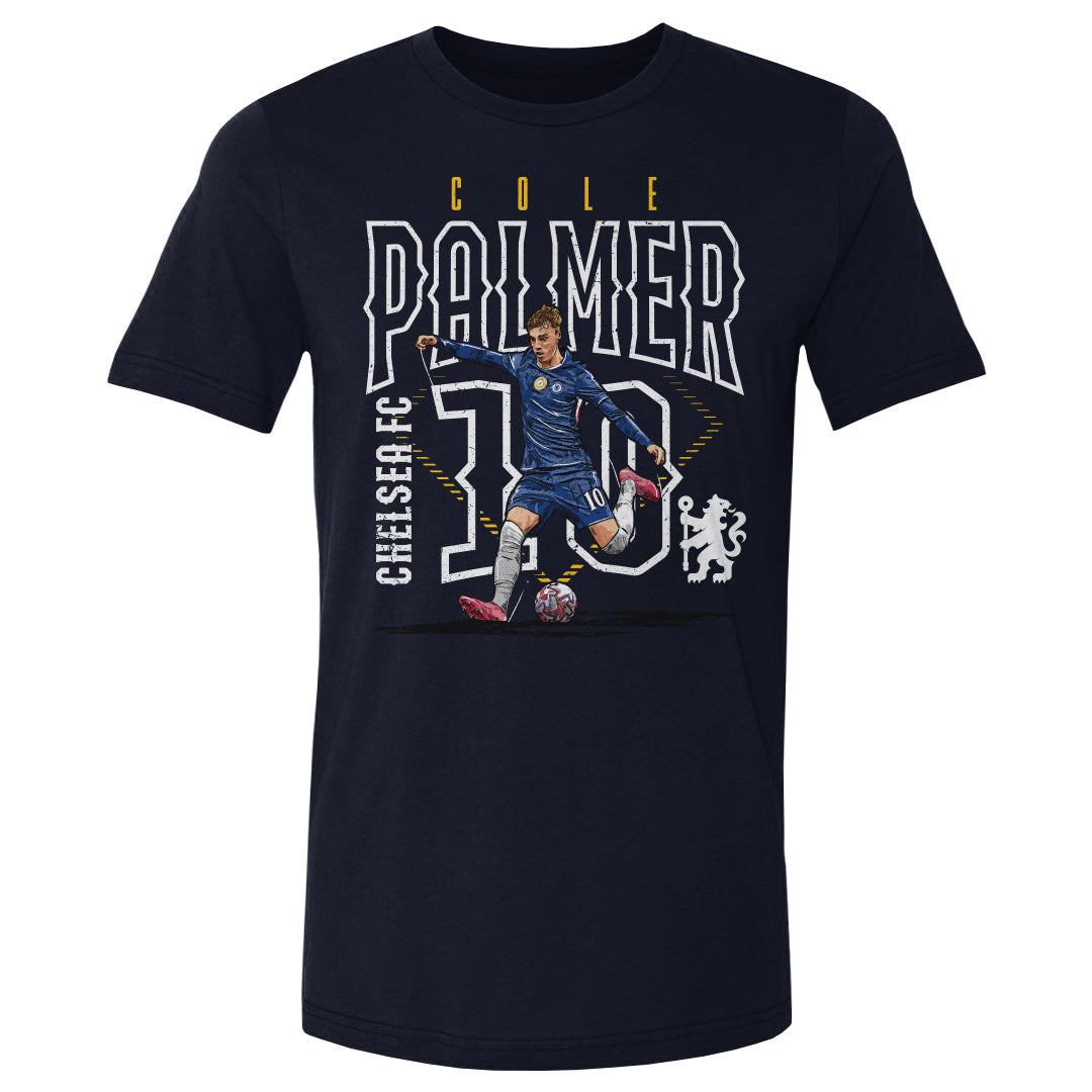 Cole Palmer Chelsea FC Outline Number WHT
