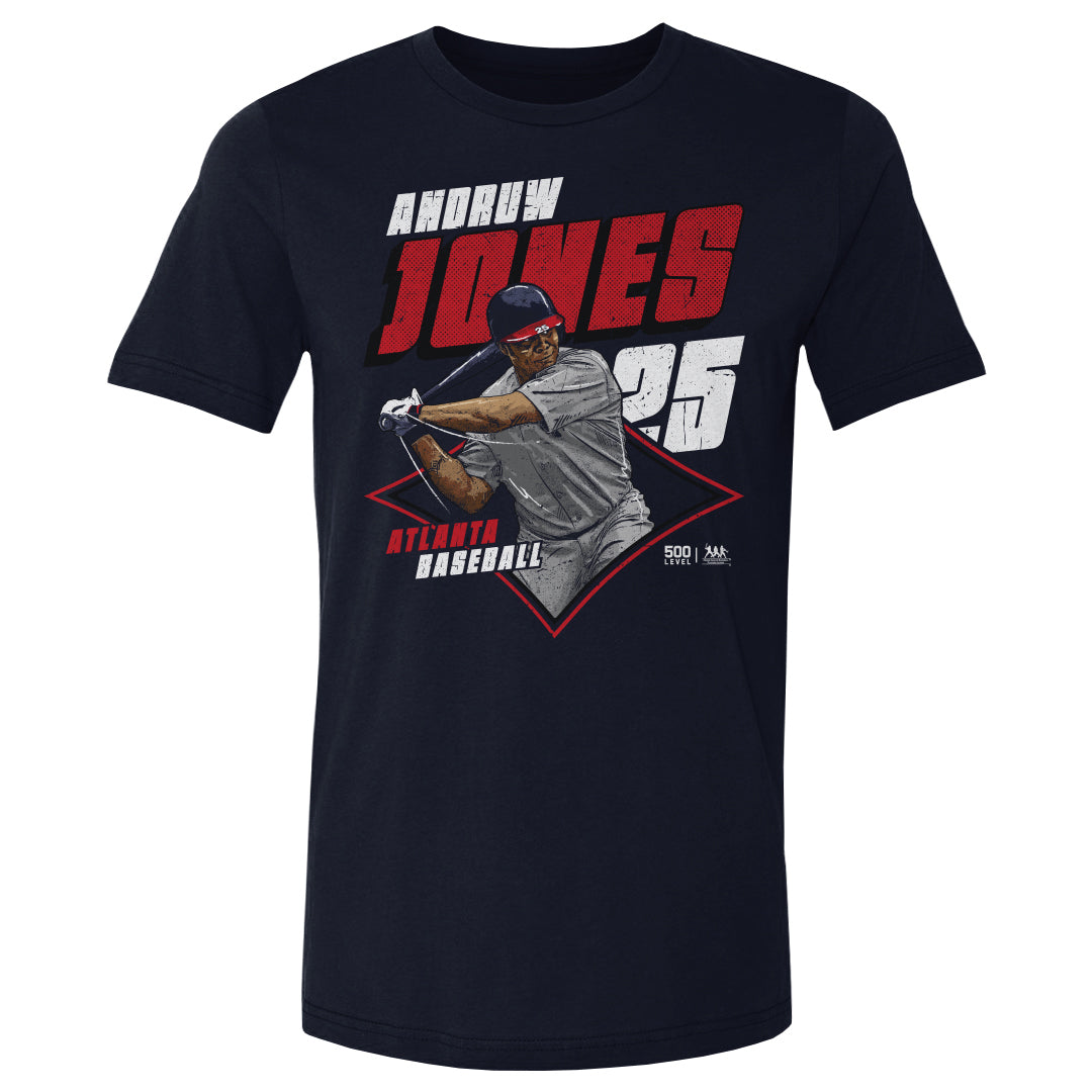 Andruw Jones Atlanta Diamond WHT