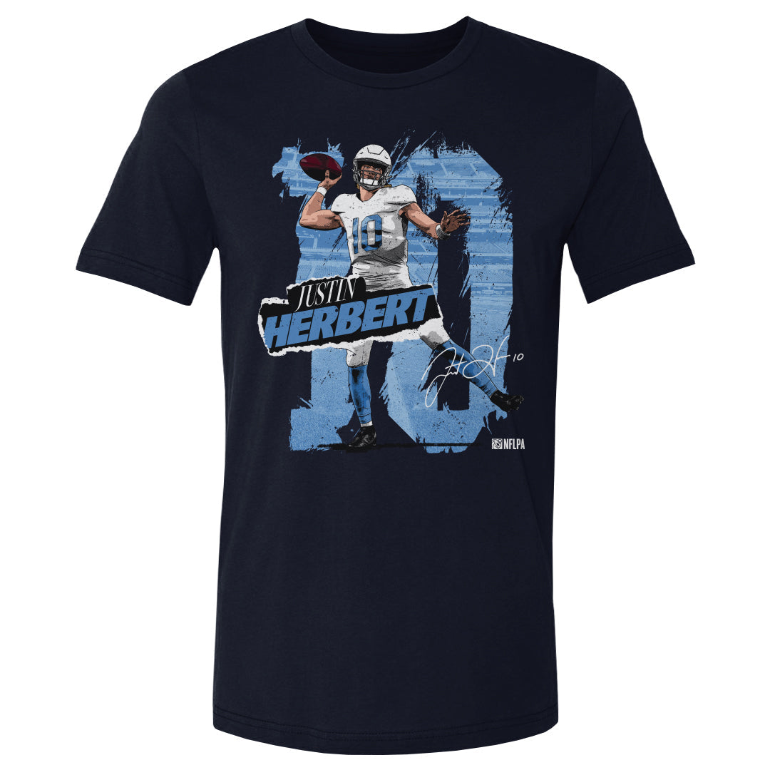 Justin Herbert Los Angeles C Rough WHT