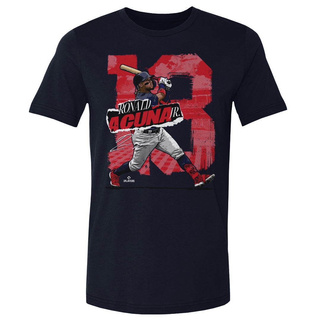 Ronald Acuna Jr. Atlanta Rough WHT