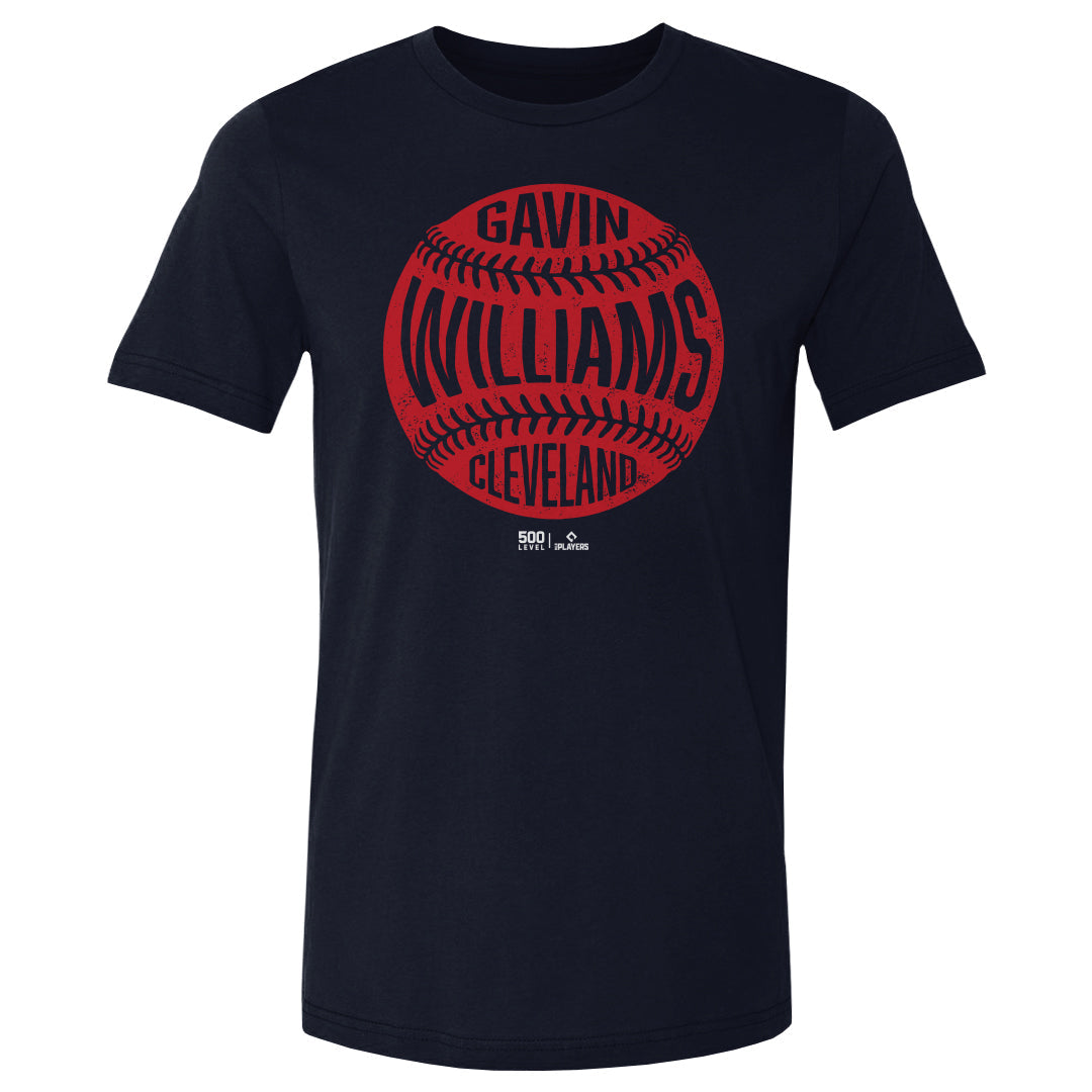 Gavin Williams Cleveland Vintage Baseball WHT